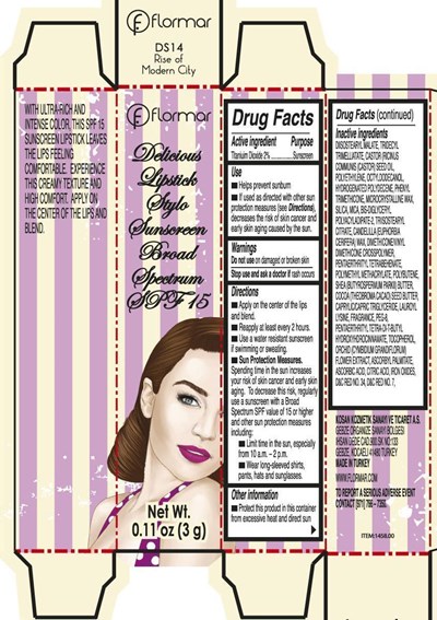 Flormar Delicious Lipstick Sytlo Ds14 (Flormar Delicious Lipstick Sytlo Ds14)